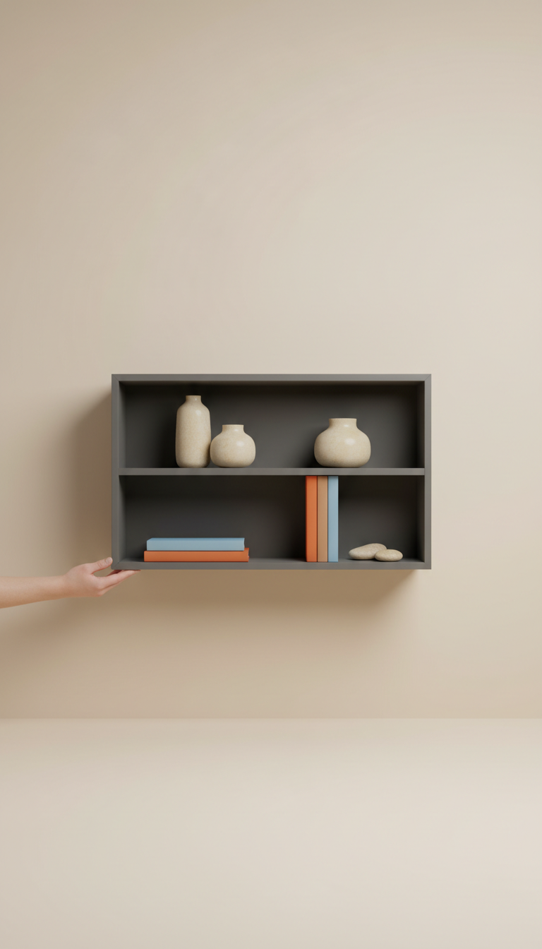 Single Module Shelf Charcoal