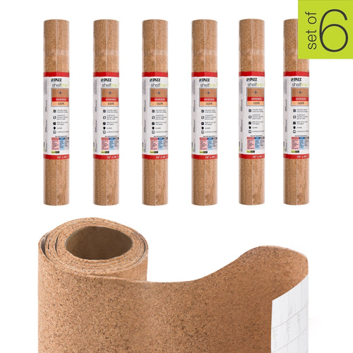 Adhesive Shelf Liner - Cork
